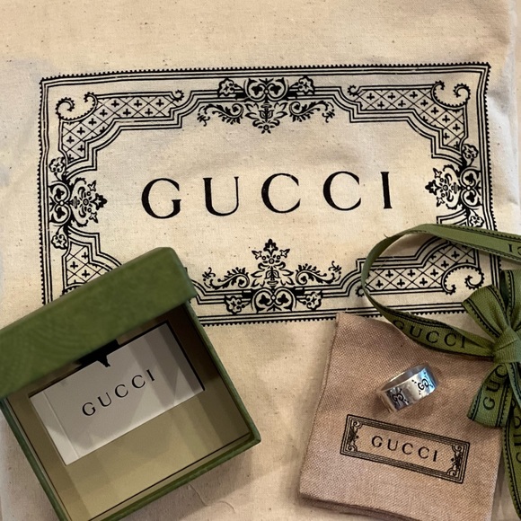 GucciGhost skull ring in silver - Picture 2 of 4